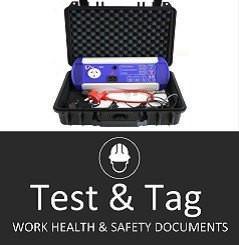 Test and Tag SWMS &amp; Site Safety Documents