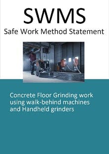 Concrete Floor Grinding Work (Walk-behind and Handheld equipment)