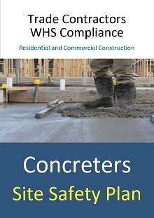 Site Safety Plan - Concreters