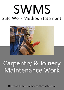 Carpentry Swms Example Safe Work Method Statement Template NSW, QLD | SWMS Template NSW & QLD
