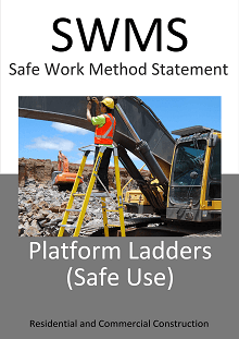 Ladders - Platform Ladders (Safe Use) SWMS