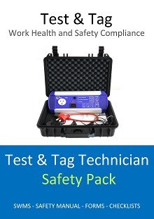 Test & Tag Technician Safety Pack SWMS Safety Plan